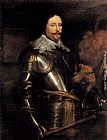 Sir Antony Van Dyck Canvas Paintings - Portrait Of Frederik Hendrik